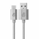 Кабель uBear Cord USB-C / USB-A, 2A 1,2м, серый
