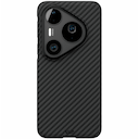 Чехол-накладка VLP Kevlar Case для Huawei Pura 80 Pro, кевлар, черный