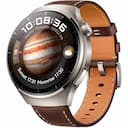 Смарт-часы Huawei Watch 4 Pro GPS + Cellular 48mm (корпус - серебристый, ремешок - темно-коричневый, IP6X)