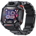 Смарт-часы Huawei Watch Kids X1 Pro (DRP-L10) GPS (корпус - черный, ремешок - черный, IP69)