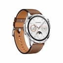 Huawei Watch GT4 GPS 46mm (корпус - серебристый, ремешок - серебристый, IP68)