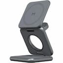 Зарядное устройство беспроводное Magssory Fold Pro 3 в 1, 23Вт, полночный черный