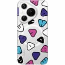 Чехол-накладка Huawei Letter Magnetic Case для Huawei Pura 70, пластик, прозрачный