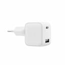 Зарядное устройство сетевое VLP G-Charge USB-C + USB A, 30Вт, белый