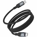 Кабель Asynora магнитный USB data cable USB-C / USB-C, 5A, 100Вт  1м, черный