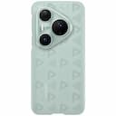 Чехол-накладка Huawei (GL) Vegan Leather Case для Huawei Pura 80 Pro, кожа, зеленый