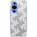 Чехол-накладка Huawei (GL) PU Case для Huawei Nova 11/12, полиуретан/экокожа, серебристый