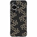 Чехол-накладка Huawei (GL) PU Case для Huawei Nova 11/12, полиуретан/экокожа, черный