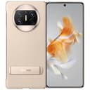 Чехол-подставка Huawei (GL) X3 Stand PU Case для Huawei Mate X3, пластик/экокожа, золотой