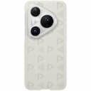 Чехол-накладка Huawei (GL) Vegan Leather Case для Huawei Pura 80 Pro, кожа, серый