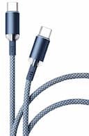 Кабель VLP Diamond Cable USB-C / USB-C 1,2м, темно-синий