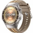 Huawei Watch GT 6 Pro GPS 45.6mm (корпус - коричневый, ремешок - коричневый текстиль, IP68/IP69)