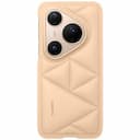 Чехол-накладка Huawei (GL) Cloud Vegan Leather Case для Huawei Pura 80 Pro, кожа, розовый