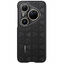 Чехол-накладка Huawei (GL) Vegan Leather Case для Huawei Pura 80 Ultra, экокожа, черный