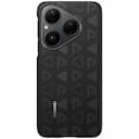 Чехол-накладка Huawei (GL) Vegan Leather Case для Huawei Pura 80, кожа, черный