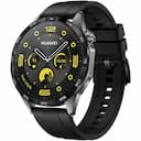 Смарт-часы Huawei Watch GT 4 GPS 46mm (корпус - черный, ремешок - черный ремешок, IP68)