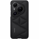 Чехол-накладка Huawei Cloud Vegan Leather Case (Lamarr-CLC) для Huawei Pura 80 Pro/ Pro+, кожа, черный